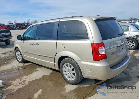 2016 Chrysler Town & Country Touring из США, поврежденный, VIN 2C4RC1BGXGR129670